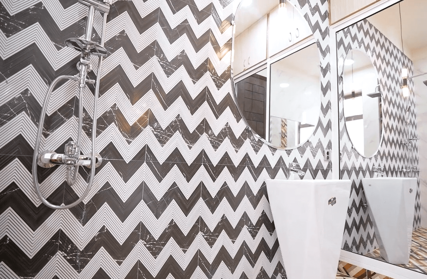 Bathroom finish detail