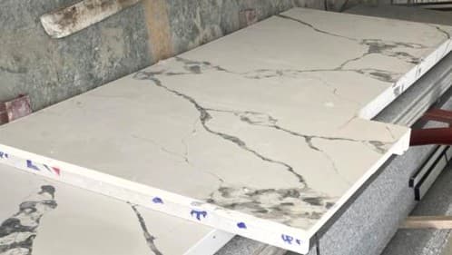 Stone kitchen benchtop sample