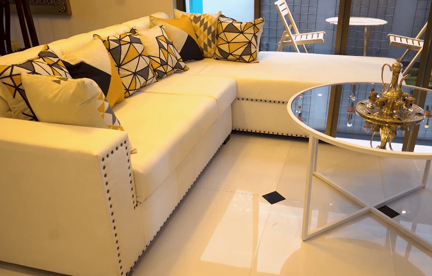 Custom furniture installation view 2A