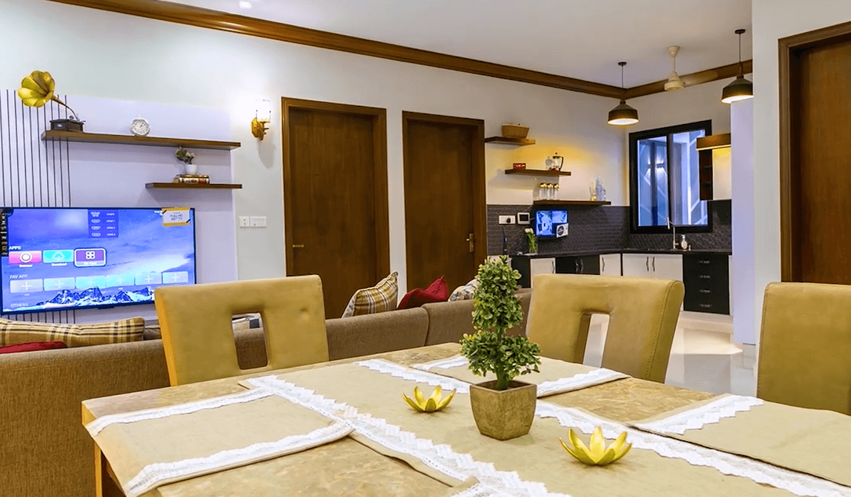 Custom furniture installation view 4