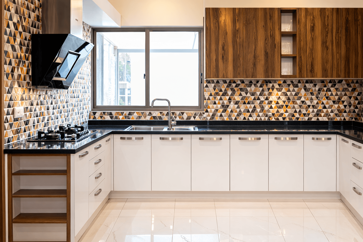Modern kitchen interior